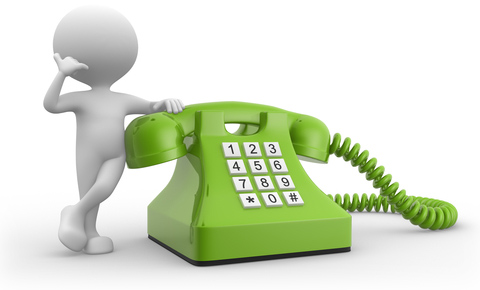 Kontakta oss grna via telefon